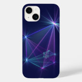 Coques Case-Mate iPhone Constellation, Art Fractal Abstrait Imaginaire (Verso)