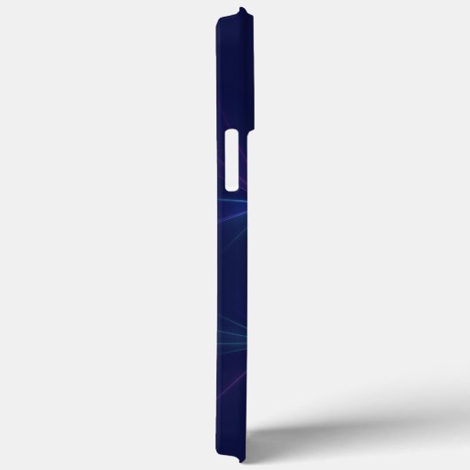 Coques Case-Mate iPhone Constellation, Art Fractal Abstrait Imaginaire (Verso / Droite)