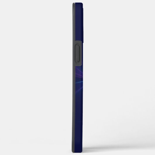 Coques Case-Mate iPhone Constellation, Art Fractal Abstrait Imaginaire (Verso / Droite)