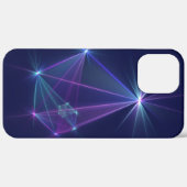 Coques Case-Mate iPhone Constellation, Art Fractal Abstrait Imaginaire (Retour (horizontal))