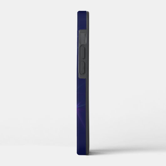 Coques Case-Mate iPhone Constellation, Art Fractal Abstrait Imaginaire (Verso / Gauche)