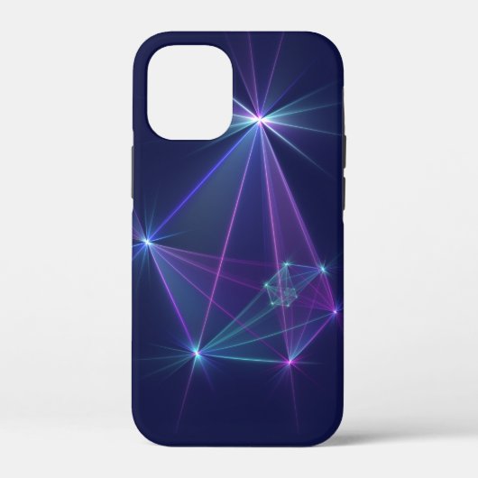 Coques Case-Mate iPhone Constellation, Art Fractal Abstrait Imaginaire (Verso)