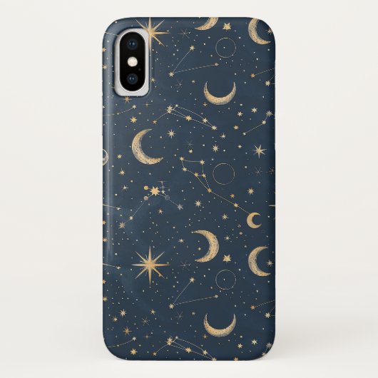 Coques Case-Mate iPhone Constellation céleste - Nuit étoilée (4) (Dos)