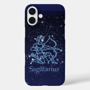 Coques iPhone 16 Plus Constellation du Sagittaire & Signe du zodiaque av