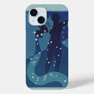 Coque Pour iPhone 15 Constellation du Verseau, Astrologie du Zodiaque V