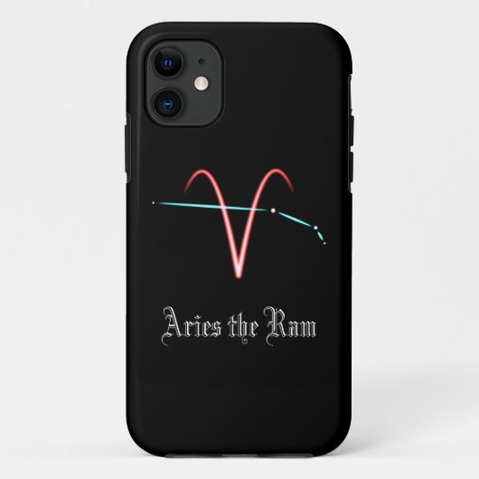 Coques Case-Mate iPhone Constellation du zodiaque Bélier (Dos)