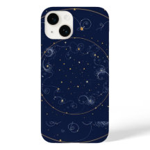 Constellations célestes Carte des étoiles | Phases