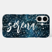 Coques Case-Mate iPhone Constellations spatiales cool personnalisées (Verso (horizontal))