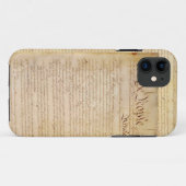 COQUES Case-Mate iPhone CONSTITUTION DES USA (Dos (Horizontal))