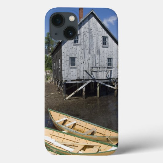 Coques Case-Mate iPhone Constructeur de dory, Lunenburg, Nouvelle-Écosse, (Verso)