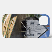 Coques Case-Mate iPhone Constructeur de dory, Lunenburg, Nouvelle-Écosse, (Verso (horizontal))
