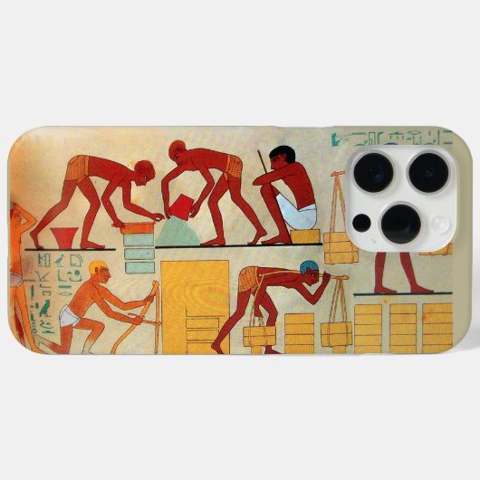 COQUES Case-Mate iPhone CONSTRUCTION ARCHITECTURALE D'ÉGYPTE ANTIQUE (Verso (horizontal))