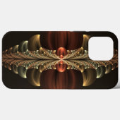 Coques Case-Mate iPhone Construction d'Imaginaires Art Fractal Abstrait br (Verso (horizontal))