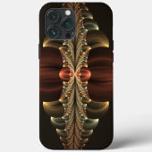 Coques Case-Mate iPhone Construction d'Imaginaires Art Fractal Abstrait br (Verso)
