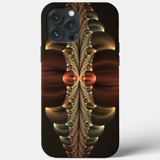 Coques Case-Mate iPhone Construction d'Imaginaires Art Fractal Abstrait br (Verso)