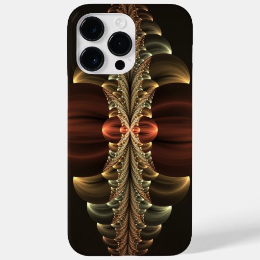 Coques Case-Mate iPhone Construction d'Imaginaires Art Fractal Abstrait br (Verso)