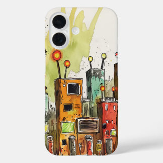 Coques iPhone 16 Construction en carton ondulé