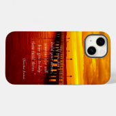 Coques Case-Mate iPhone Construire l'espoir de rêve citation coucher de so (Verso (horizontal))