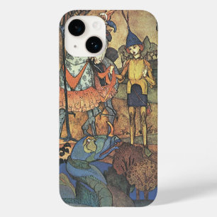 Coques Pour iPhone Conte de fées vintage, un brave chevalier et drago