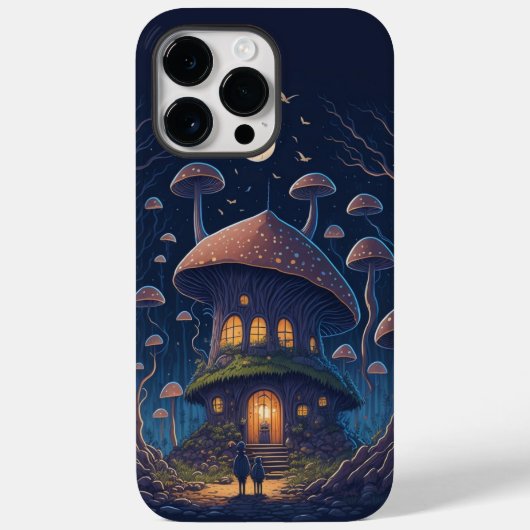 Coques Case-Mate iPhone Conte Fée Enchantant Maison de Champignons (Verso)