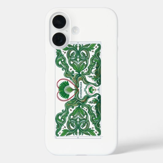 Coques Case-Mate iPhone Contemplation et Expansion – Nature et Amour Embl (Verso)