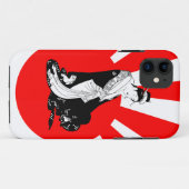 Coques Case-Mate iPhone Contemplation japonaise pensant à vous (Dos (Horizontal))