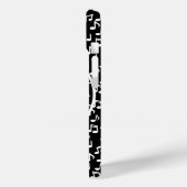 Coques Case-Mate iPhone Contemporain noir et blanc (Verso / Gauche)