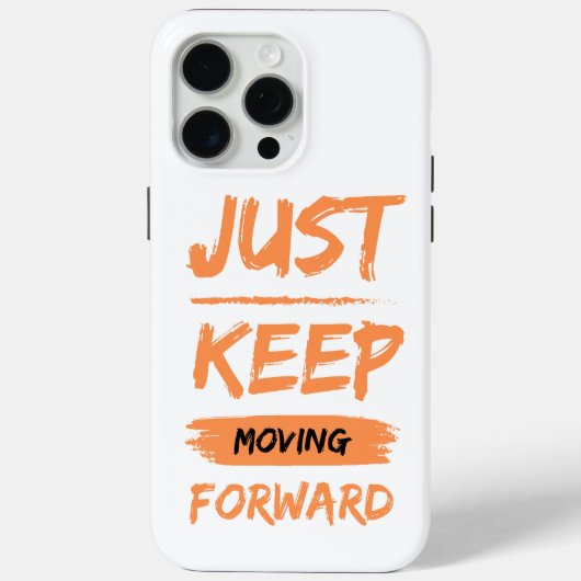 Coques Case-Mate iPhone continuez à avancer (Verso)