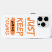 Coques Case-Mate iPhone continuez à avancer (Verso (horizontal))