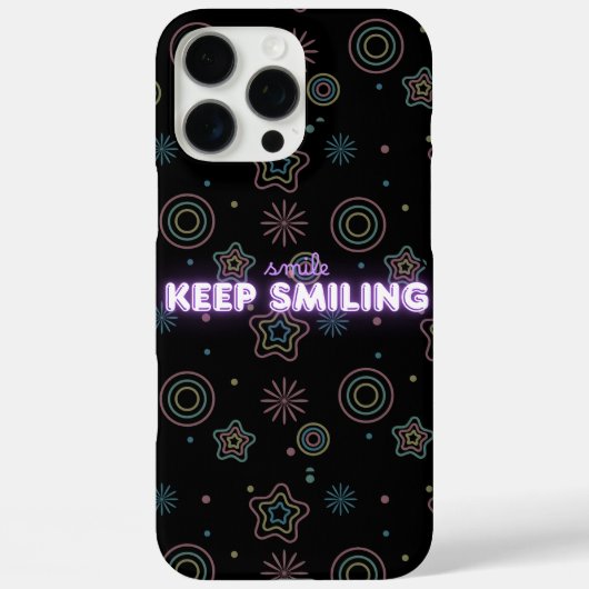 COQUES Case-Mate iPhone CONTINUEZ À SOURIR (Verso)