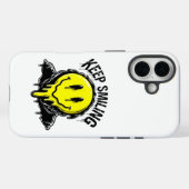 Coques Case-Mate iPhone Continuez à sourire (Verso (horizontal))