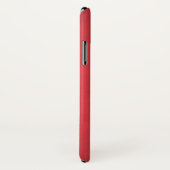 Coques Case-Mate iPhone CONTINUEZ - Bagages - Rouge drôle (Dos/Droite)