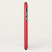 Coques Case-Mate iPhone CONTINUEZ - Bagages - Rouge drôle (Dos/Gauche)