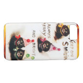 Coques Case-Mate iPhone Continuez sur Smilin, Chat noir, Louis Wain (Dos (Horizontal))