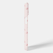 Coques Case-Mate iPhone Contour de cerise Minimalisme (Verso / Droite)