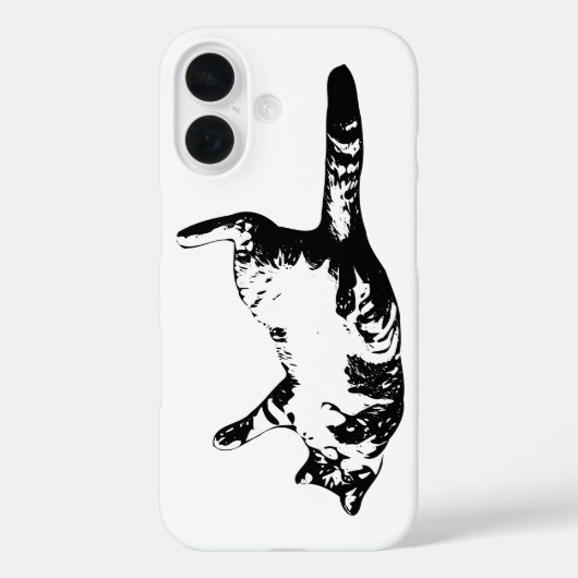 Coques Case-Mate iPhone Contour du tableau, calme minimal (Verso)