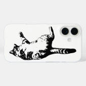 Coques Case-Mate iPhone Contour du tableau, calme minimal (Verso (horizontal))