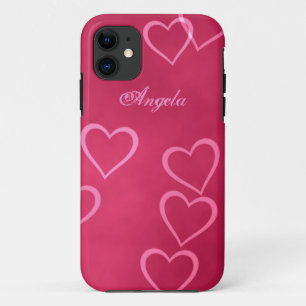 Etui iPhone Case-Mate Contours roses de coeur