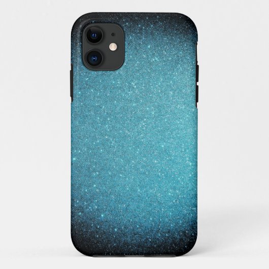 Coques Case-Mate iPhone Contraste bleu Satur de hippie de parties (Dos)