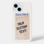 Coques Case-Mate iPhone Contrôle de l'invité personnalisé (Verso)
