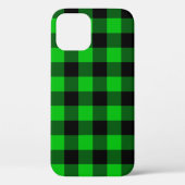 Coques Case-Mate iPhone Contrôle vert noir (Verso)
