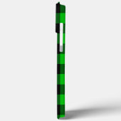 Coques Case-Mate iPhone Contrôle vert noir (Verso / Gauche)