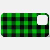 Coques Case-Mate iPhone Contrôle vert noir (Verso (horizontal))