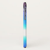 Coques Case-Mate iPhone Convergence orbitale Retro Sci-Fi Space Art (Dos/Gauche)