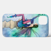 Coques Case-Mate iPhone Conversation avec la lune Fairy Imaginaire Art (Verso (horizontal))