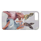 Coques Case-Mate iPhone Conversation de lapin (Dos (Horizontal))