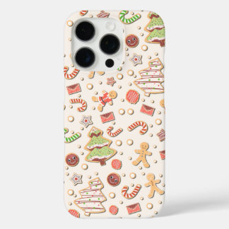 Coques iPhone 16 Pro Cookie Christmas Pattern - Sweet and Festive