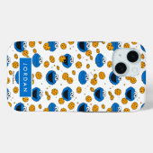 Coques Case-Mate iPhone Cookie Monster | C pour Cookie Pattern (Verso (horizontal))