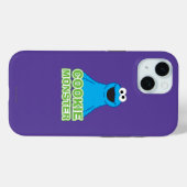 Coques Case-Mate iPhone Cookie Monster Character Art (Verso (horizontal))