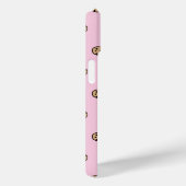 Coques Case-Mate iPhone Cookie Monster et Cookies Motif rose (Verso / Droite)